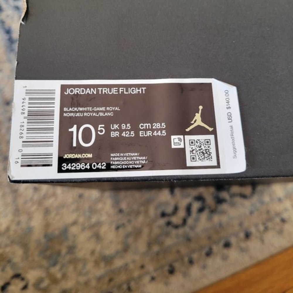 Jordan True Flight